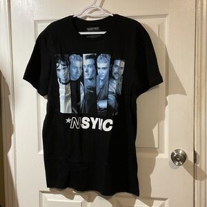 NWT NSYNC Black Graphic Band T-Shirt